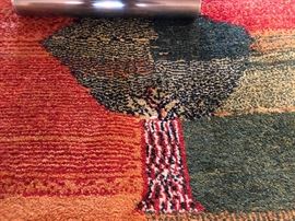 Beautiful large wool Persian Gabbeh rug. 9’ x 12’