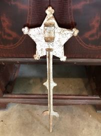 Antique Union Soldier grave marker
