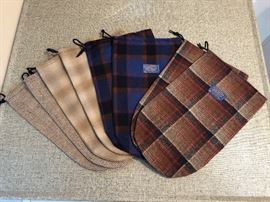Pendleton Woolen Mills wool shoe bags