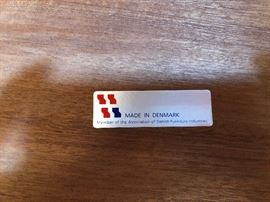 Danish Modern three piece teak nesting tables