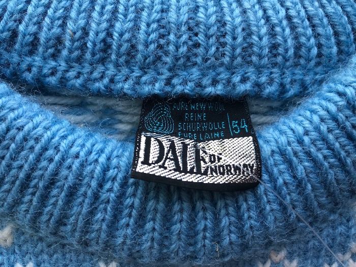 Vintage Dale of Norway wool sweater 