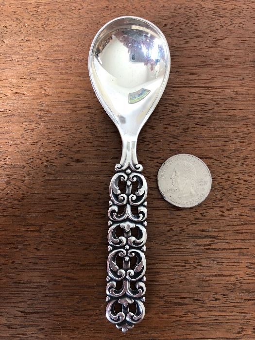 Sterling silver Norwegian spoon