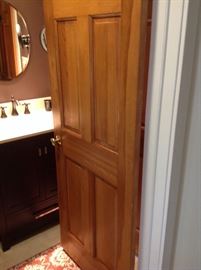 solid wood doors. priced to include frames