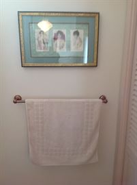 Copper towel bars-- all the new rage!
