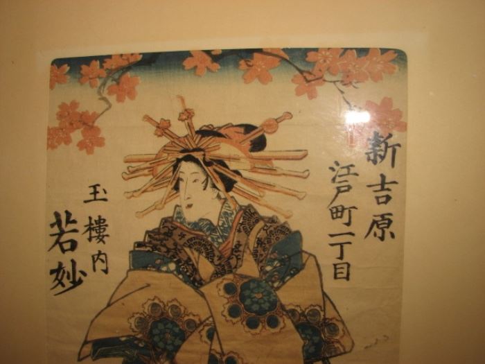 Japanese woodcut