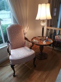 Vintage Chair and Table