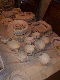 56 Piece Copeland Rose Briar