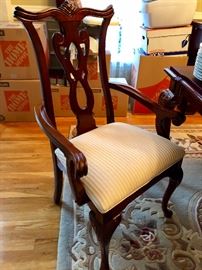 Chairs in the Chippendale Style