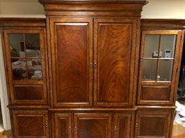 Breathtaking 3 Pier Breakfront by Thomasville 