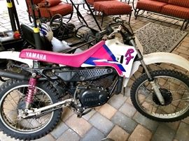 Yamaha RT 100 Off Road Motorcycle  c. 1991