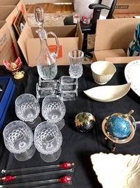 Crystal Decanters, Serving Pieces & More