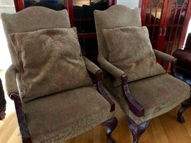 Designer Upholstered Armchair Set