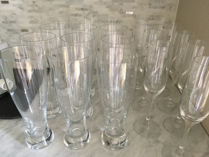 Spiegelau Crystal champagne Glasses 