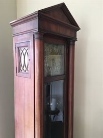 Antique Grandfather Clock, Colonial 