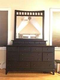Two Tier Dresser with Mirror 