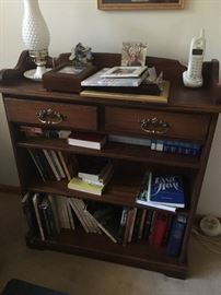 Bookcase with two drawers