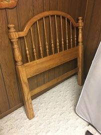 Headboard for a twin bed