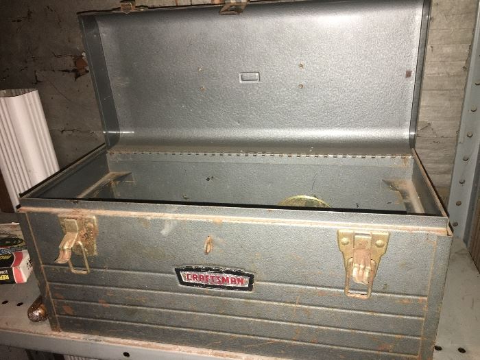 Vintage Craftsman metal tool chest