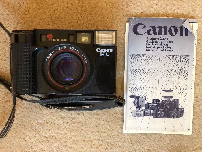 Canon AF35ML 35mm film camera 