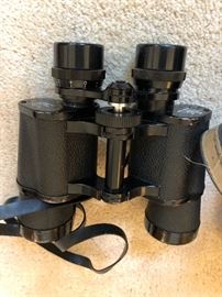 Vintage Oculus Hoya binoculars 