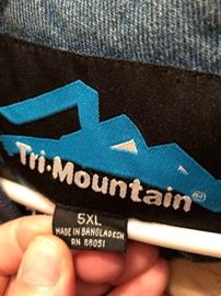 Tri-Mountain Men's 5XL jacket
