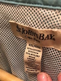 Men's St. John's Bay clothing, 4XL