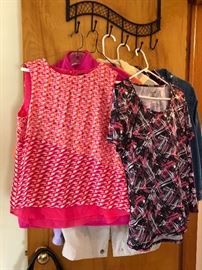 Women's tops and clothing, some Petite sizes
