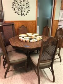 dining table six chairs