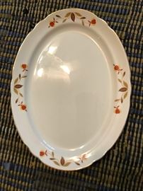 Hall China Autumn Leaf front