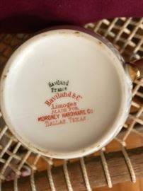 Haviland Limoges china gold and white