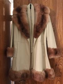 Koslows fur and leather coat