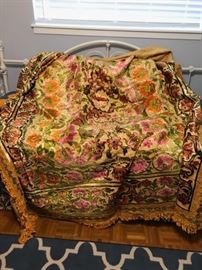 vintage throw or rug