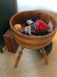Firkin sewing bucket 