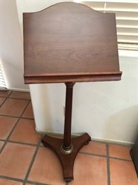 Vintage sheet music stand 