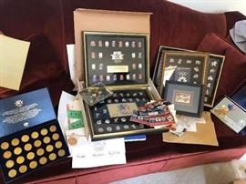Olympic pin collection 