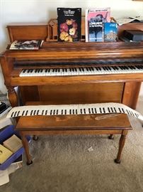 Kimball upright piano 