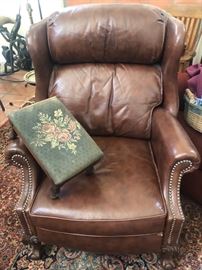 Leather armchair 