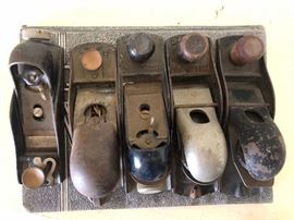 Stanley wood plane collection 