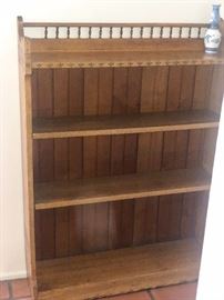 Antique shelving unit 