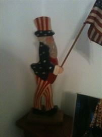 Wooden Americana art