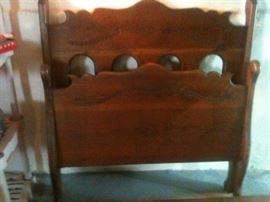 vintage headboard/footboard