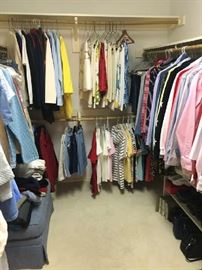 Clothes $2 each and Coats $25 each