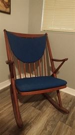 Original Bramin rocking chair in MINT condition with two sets of original cushions.