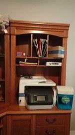 Desk, printers and shredders, Oh, My!