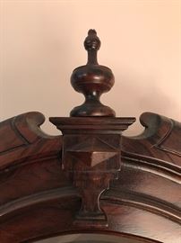 Detail of chest, some “faux bois” observed, along with the rosewood veneer 