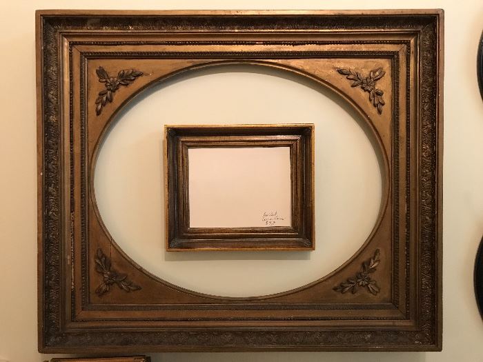 Antique Picture Frames!!!!! A whole room full! Ready for an antique print, photo, or painting !!!!