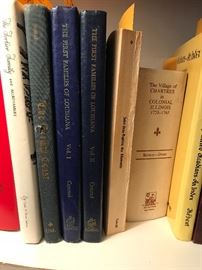 First Families of Louisiana vol. I &II, by Glenn Conrad. Several other Glenn Conrad books. 