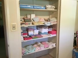 Linens, towels, and more