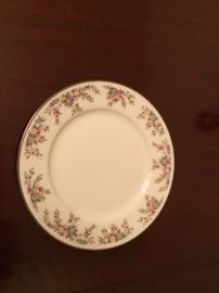 Close up of china pattern