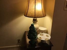 One of two Queen Anne side tables